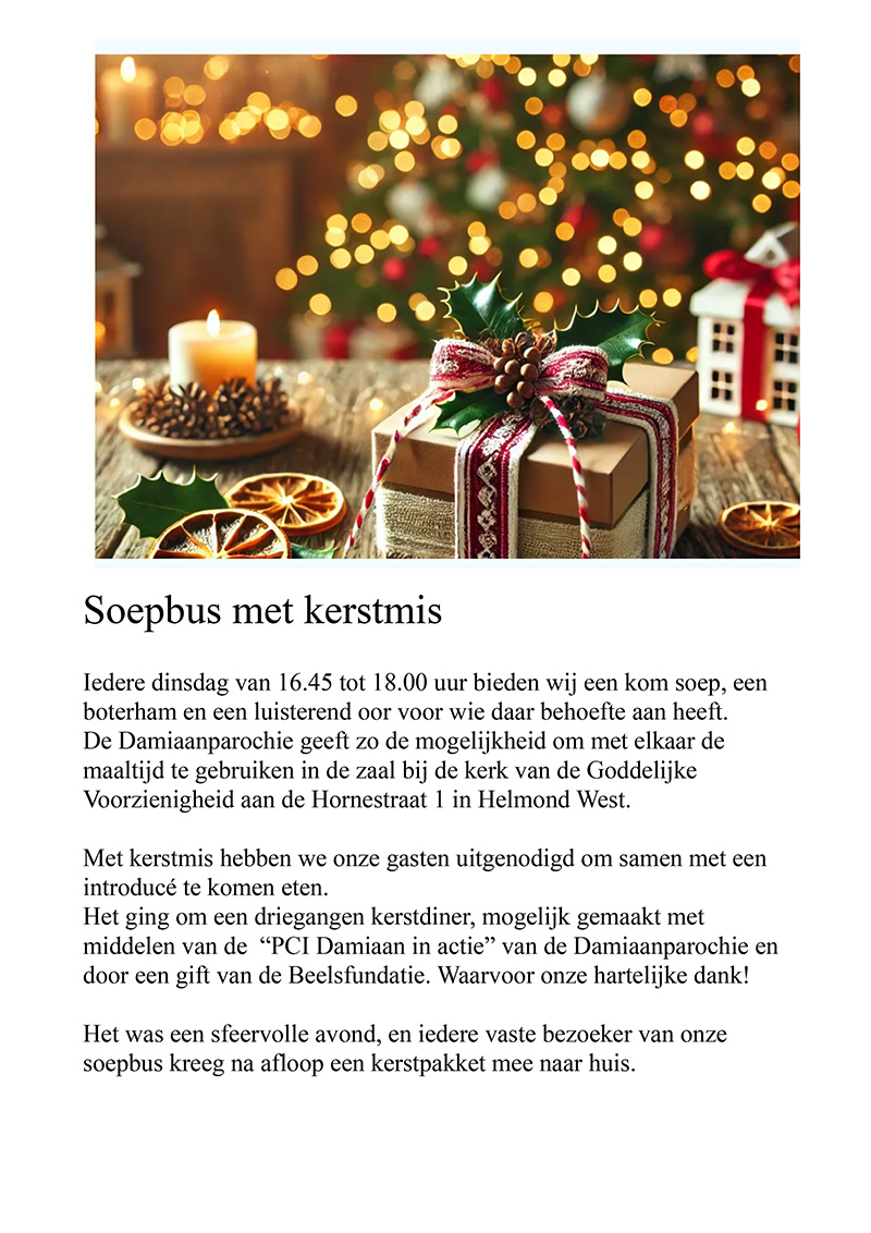 kerstdiner 2024