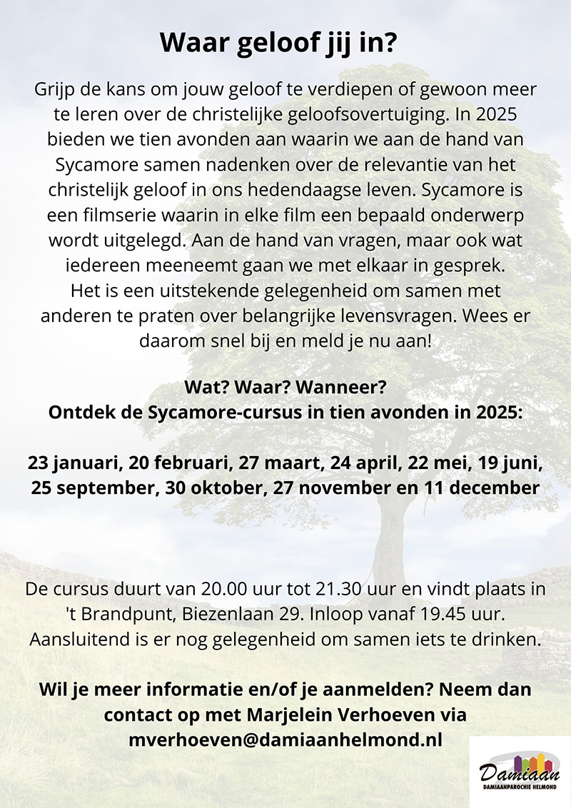 waar geloof jij in